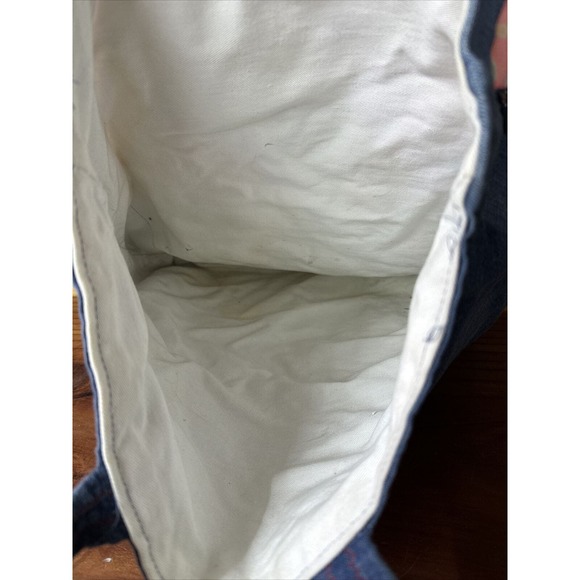 Hand stitched denim And quilt tote bag - Picture 5 of 5